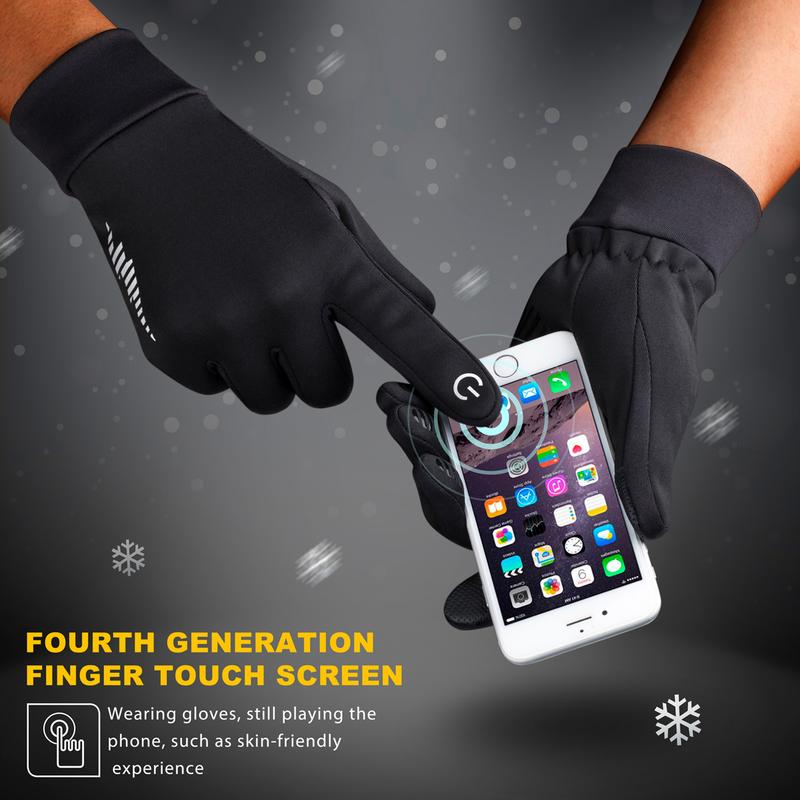 Winter Gloves for Men & Women – Thermal, Touchscreen, Full Finger