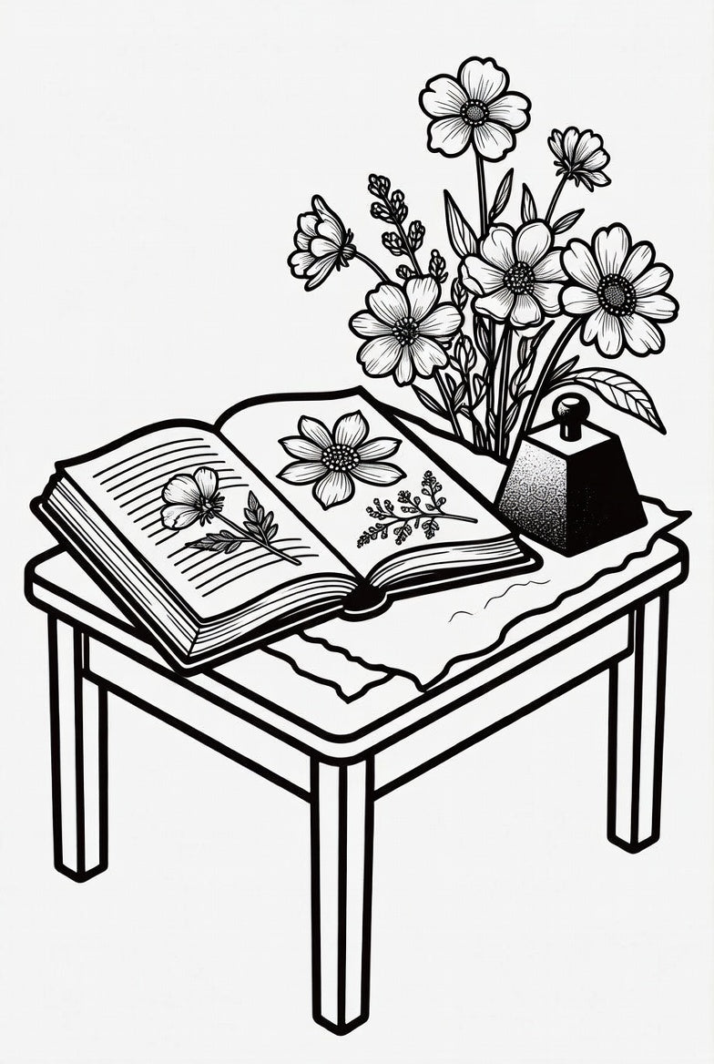 Cozy Moments Coloring Book: 50 Bold & Easy Hygge Scenes – Printable PDF + Digital PNG